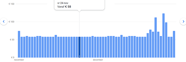 google goedkope vliegtickets zonder datum